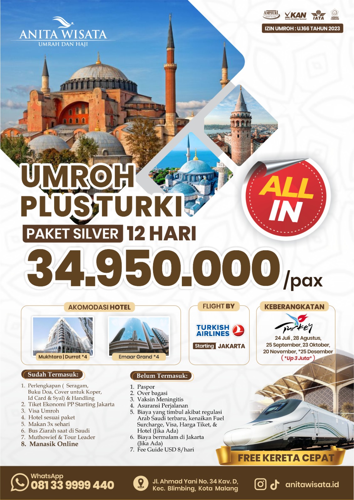 Umrah Plus Turki